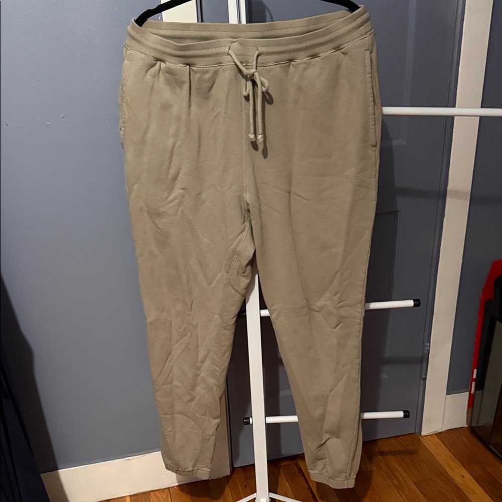 Madewell Men's Beige Joggers